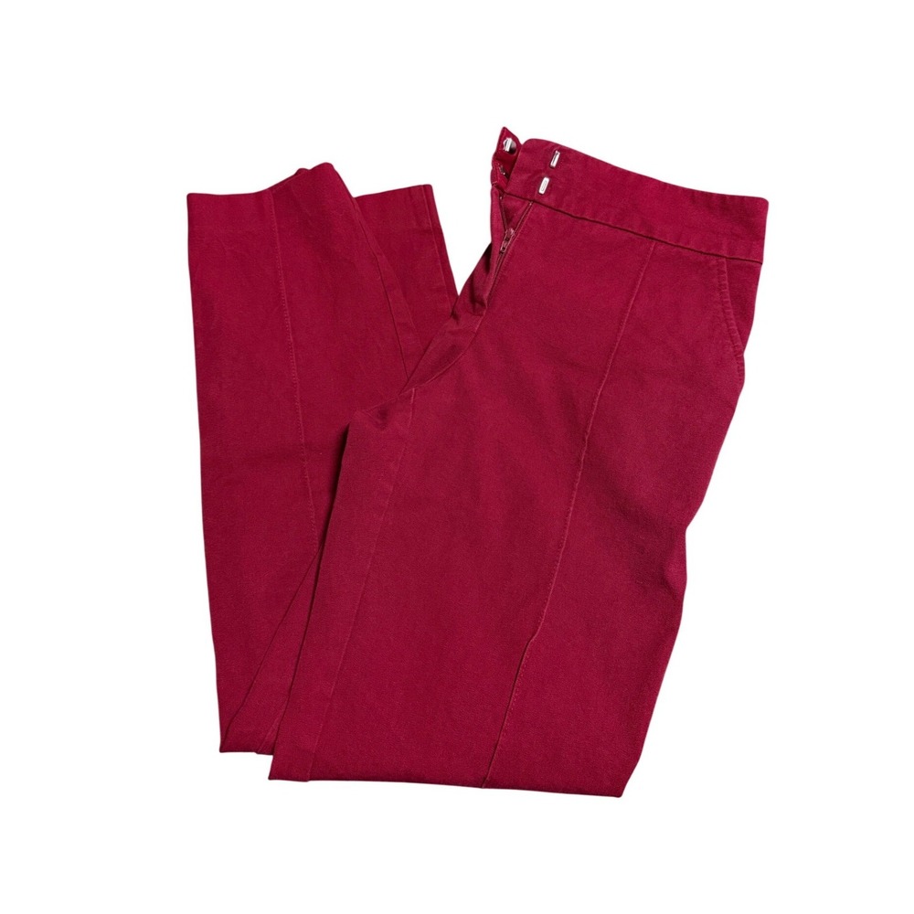 Trina Turk Womens Kait Slim‎ Leg Seam Front Trousers Pants Size 4